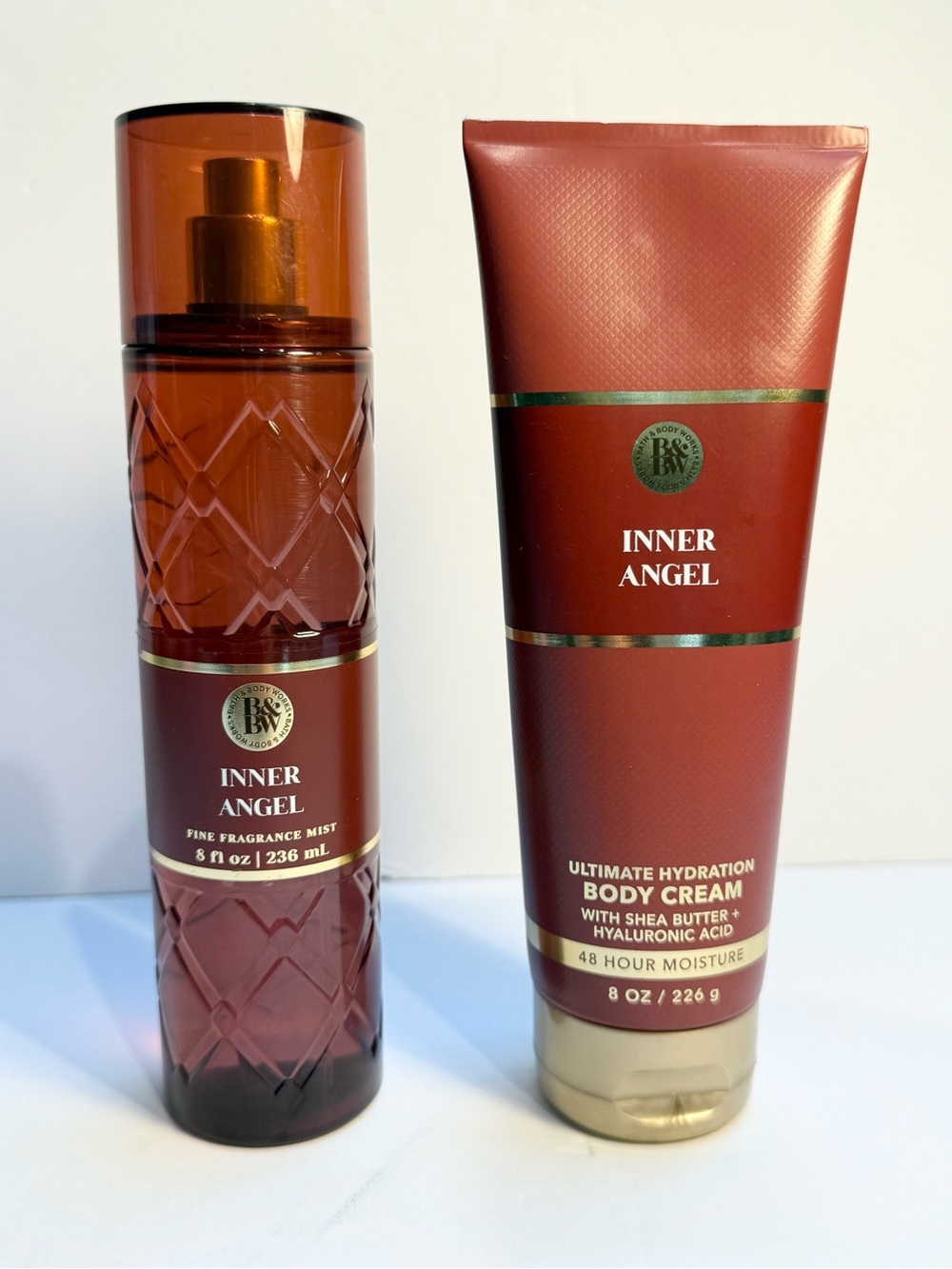 Set of 2 Bath and Body Inner Angel - Fragrance Mist and Body Cream NEW